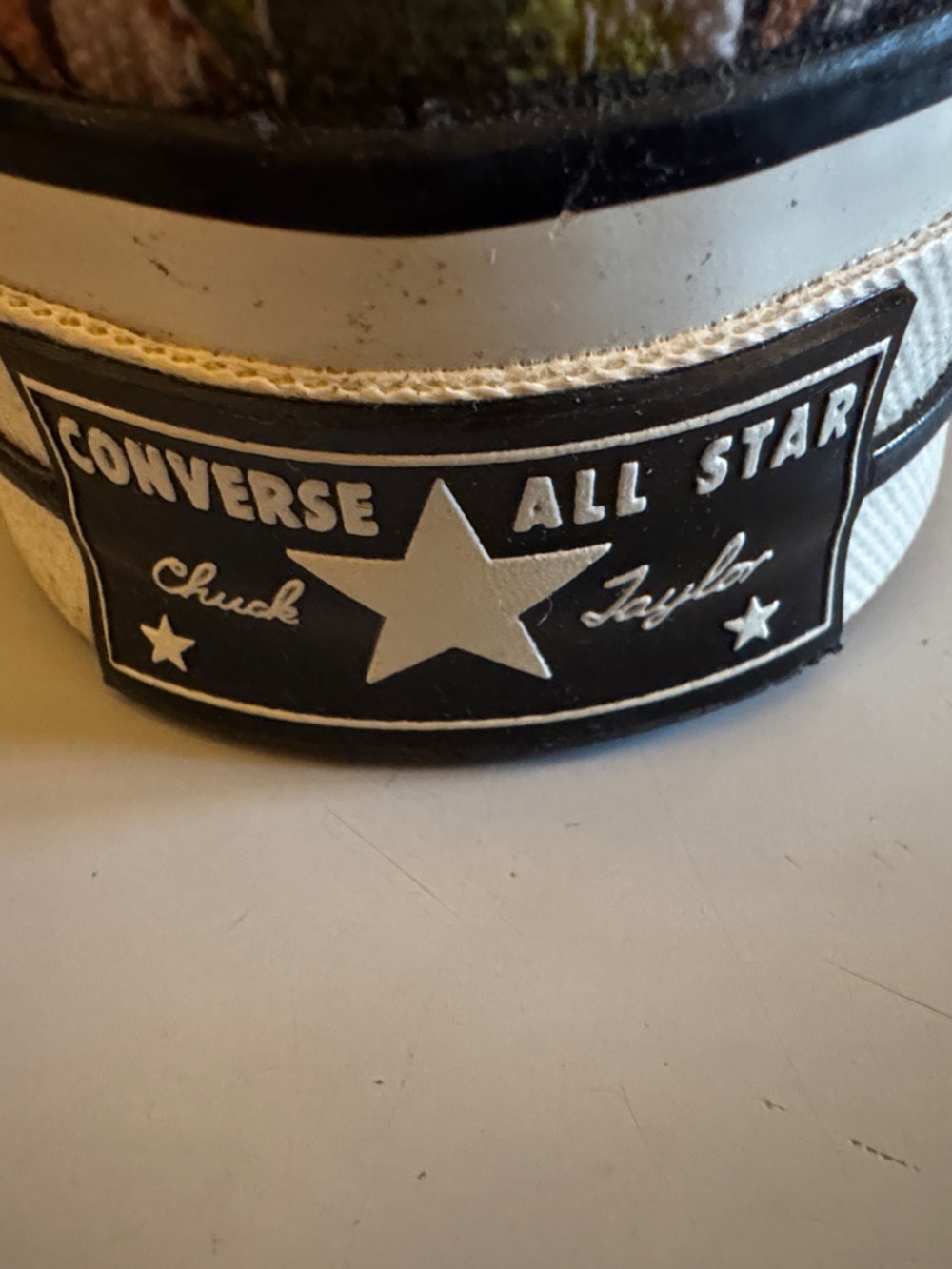 Converse Chuck Taylor High Top Sneakers - Black Interior with Red Label - Picture 4 of 4